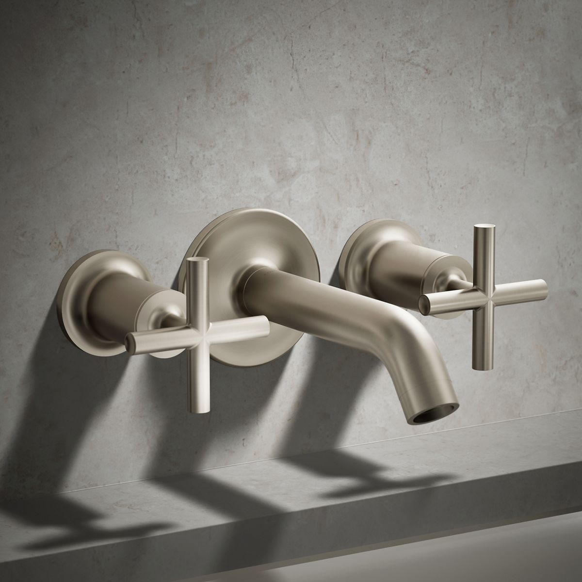 29535-purist-deck-or-wall-mount-bath-faucet-handle-trim-with-cross-design-15.jpg Purist® Deck- or wall-mount bath faucet handle trim with cross design