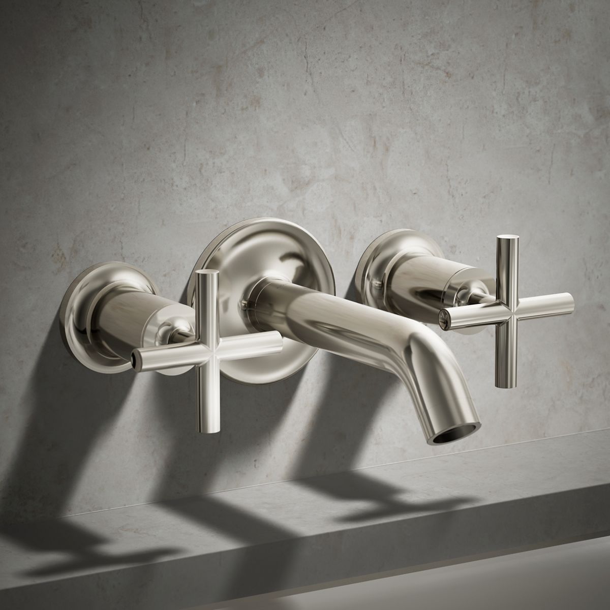 29535-purist-deck-or-wall-mount-bath-faucet-handle-trim-with-cross-design-17.jpg Purist® Deck- or wall-mount bath faucet handle trim with cross design