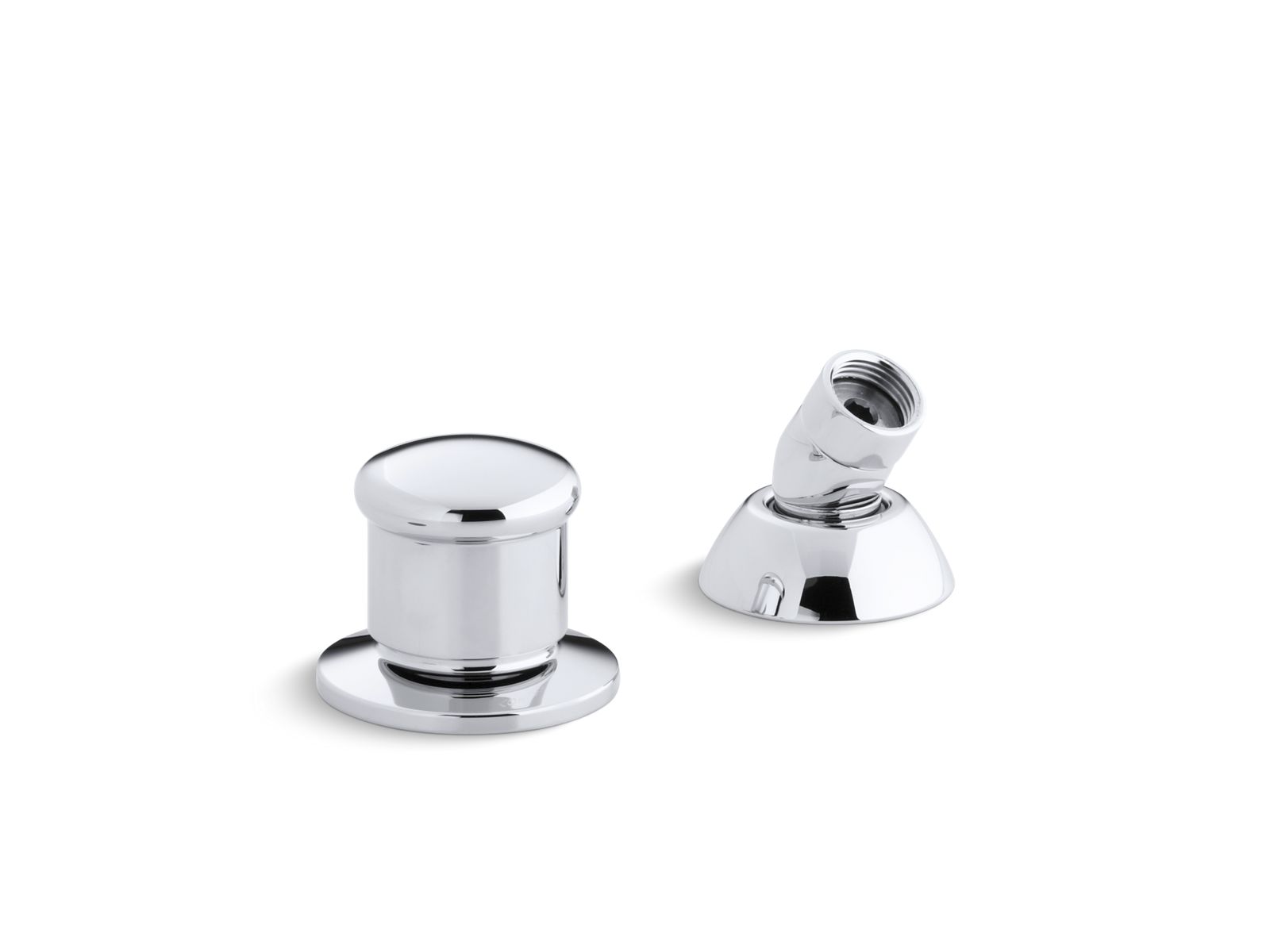 Two-way diverter valve and handshower hose guide