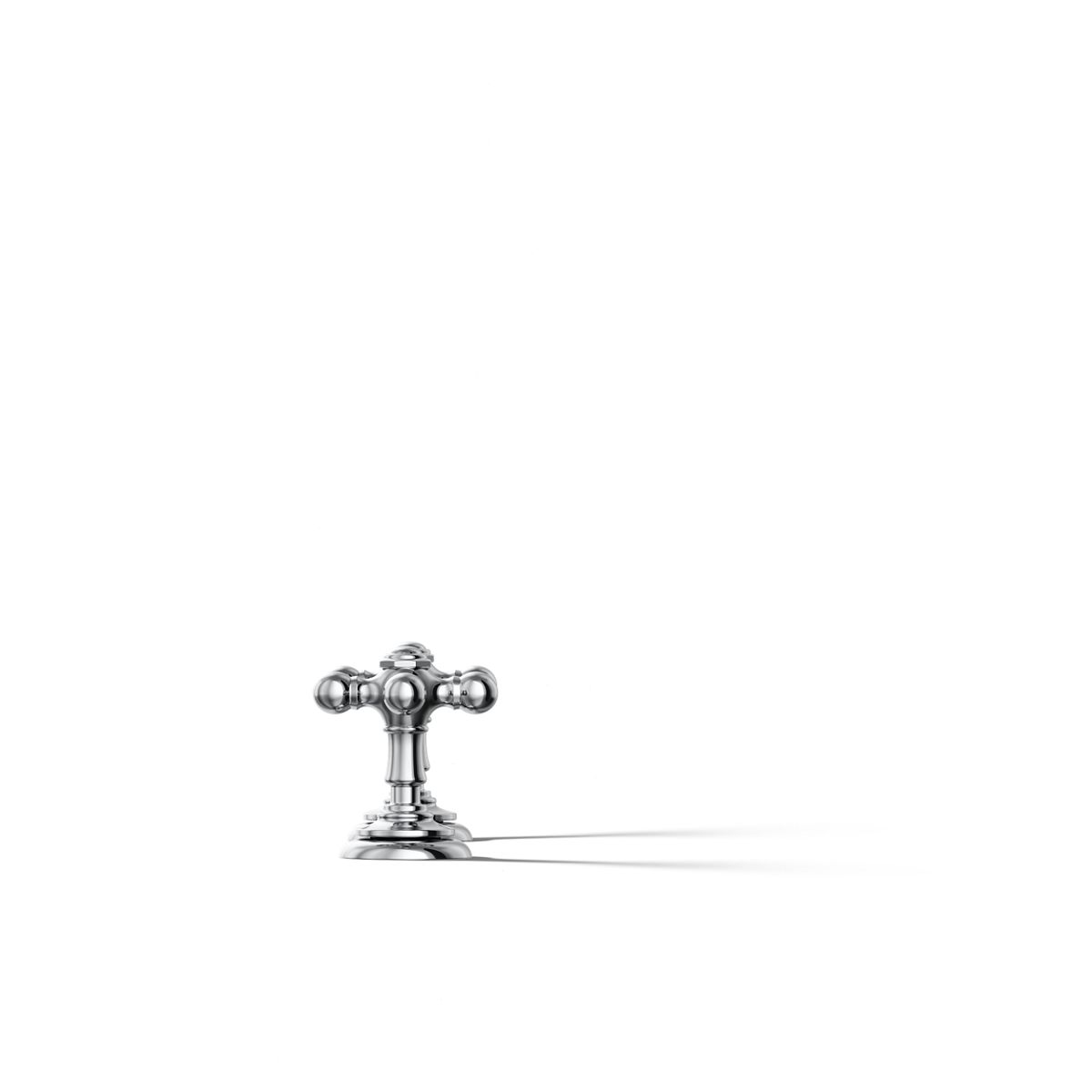29640-artifacts-deck-mount-bath-faucet-handle-trim-with-cross-design-35.jpg Artifacts® Deck-mount bath faucet handle trim with Cross design