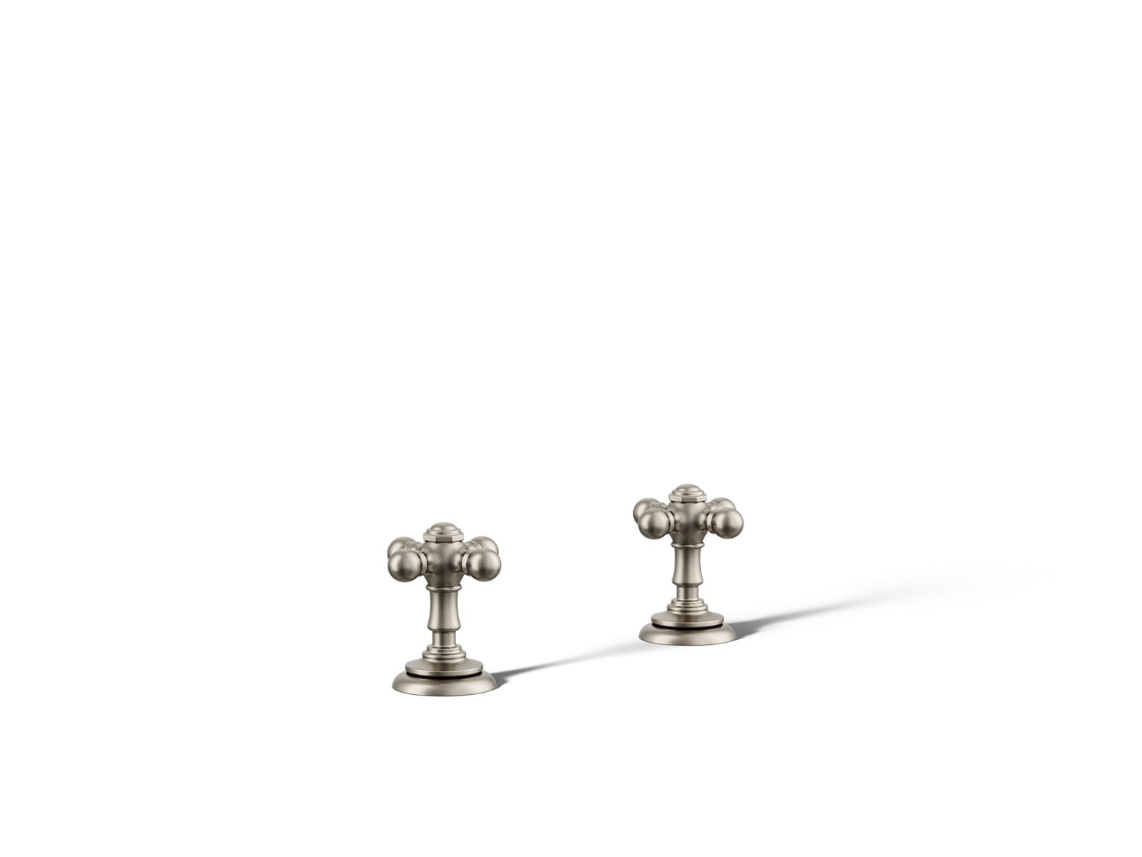 29640-artifacts-deck-mount-bath-faucet-handle-trim-with-cross-design-4.jpg Artifacts® Deck-mount bath faucet handle trim with Cross design