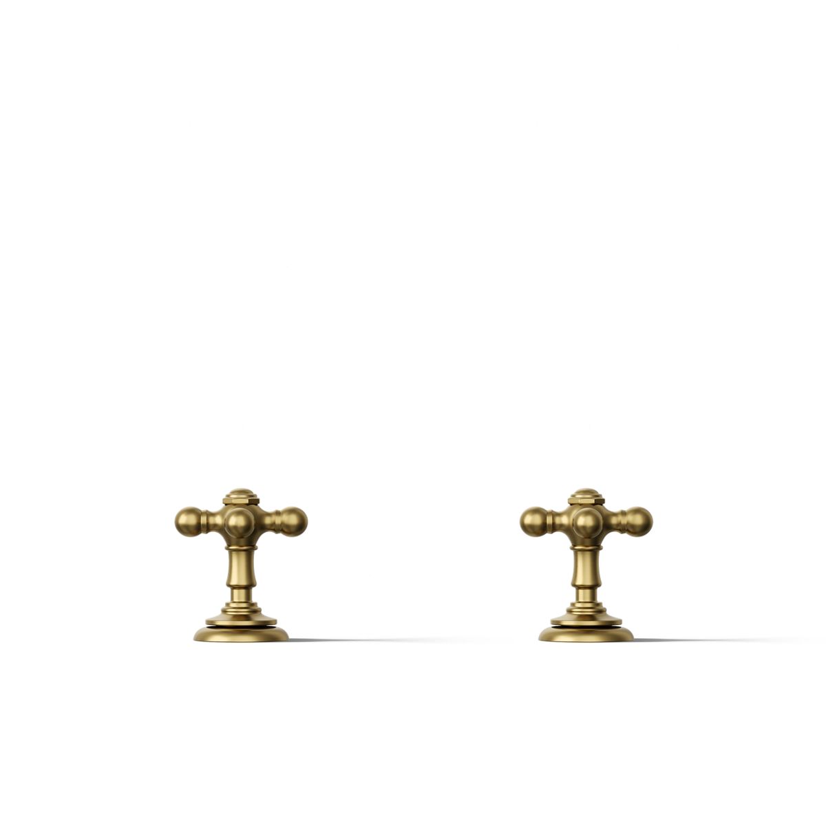 29640-artifacts-deck-mount-bath-faucet-handle-trim-with-cross-design-44.jpg Artifacts® Deck-mount bath faucet handle trim with Cross design