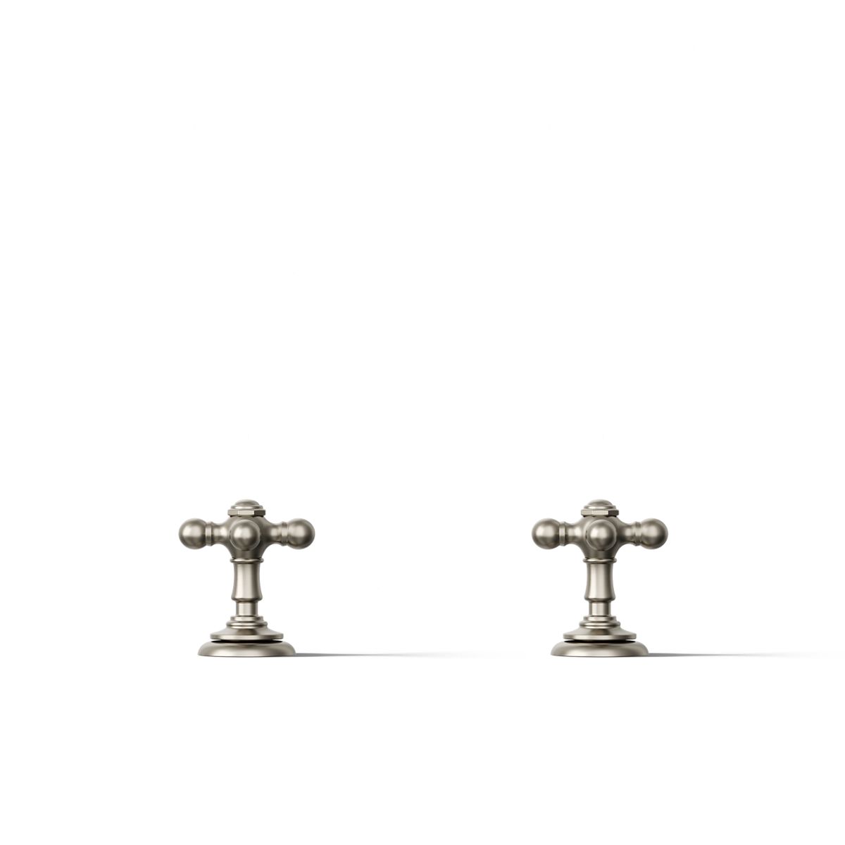 29640-artifacts-deck-mount-bath-faucet-handle-trim-with-cross-design-45.jpg Artifacts® Deck-mount bath faucet handle trim with Cross design