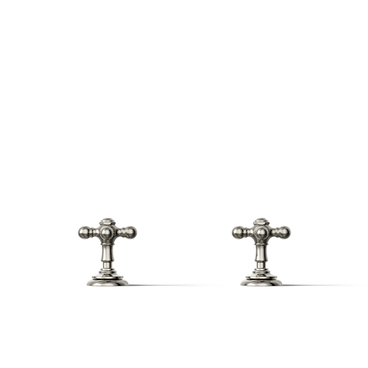 29640-artifacts-deck-mount-bath-faucet-handle-trim-with-cross-design-47.jpg Artifacts® Deck-mount bath faucet handle trim with Cross design