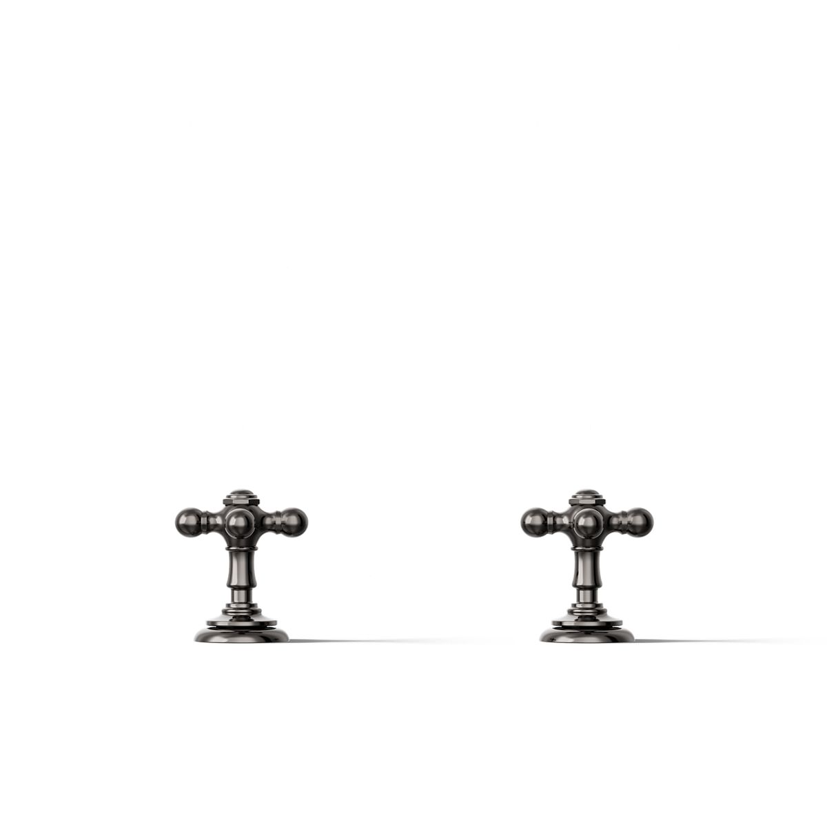 29640-artifacts-deck-mount-bath-faucet-handle-trim-with-cross-design-48.jpg Artifacts® Deck-mount bath faucet handle trim with Cross design