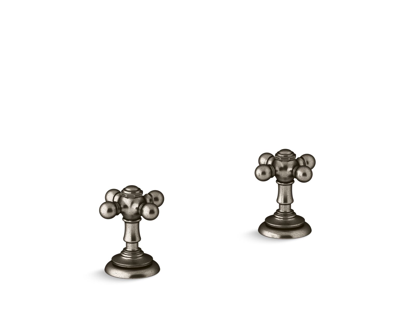 29640-artifacts-deck-mount-bath-faucet-handle-trim-with-cross-design-7.jpg Artifacts® Deck-mount bath faucet handle trim with Cross design