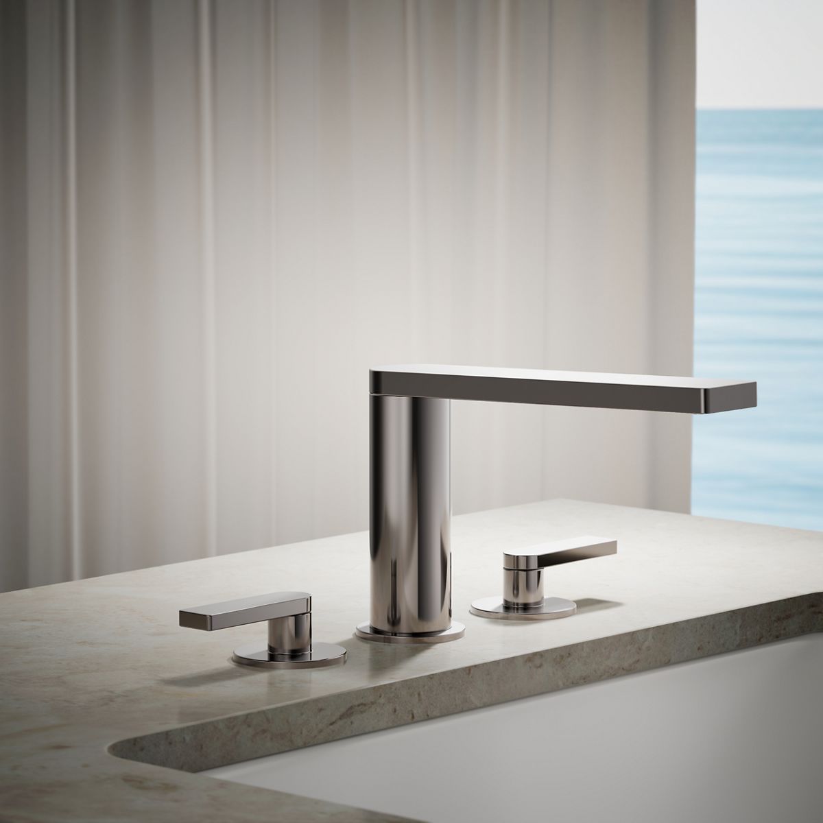 29697-composed-deck-mount-bath-faucet-with-lever-handles-12.jpg Composed® Deck-mount bath faucet with lever handles
