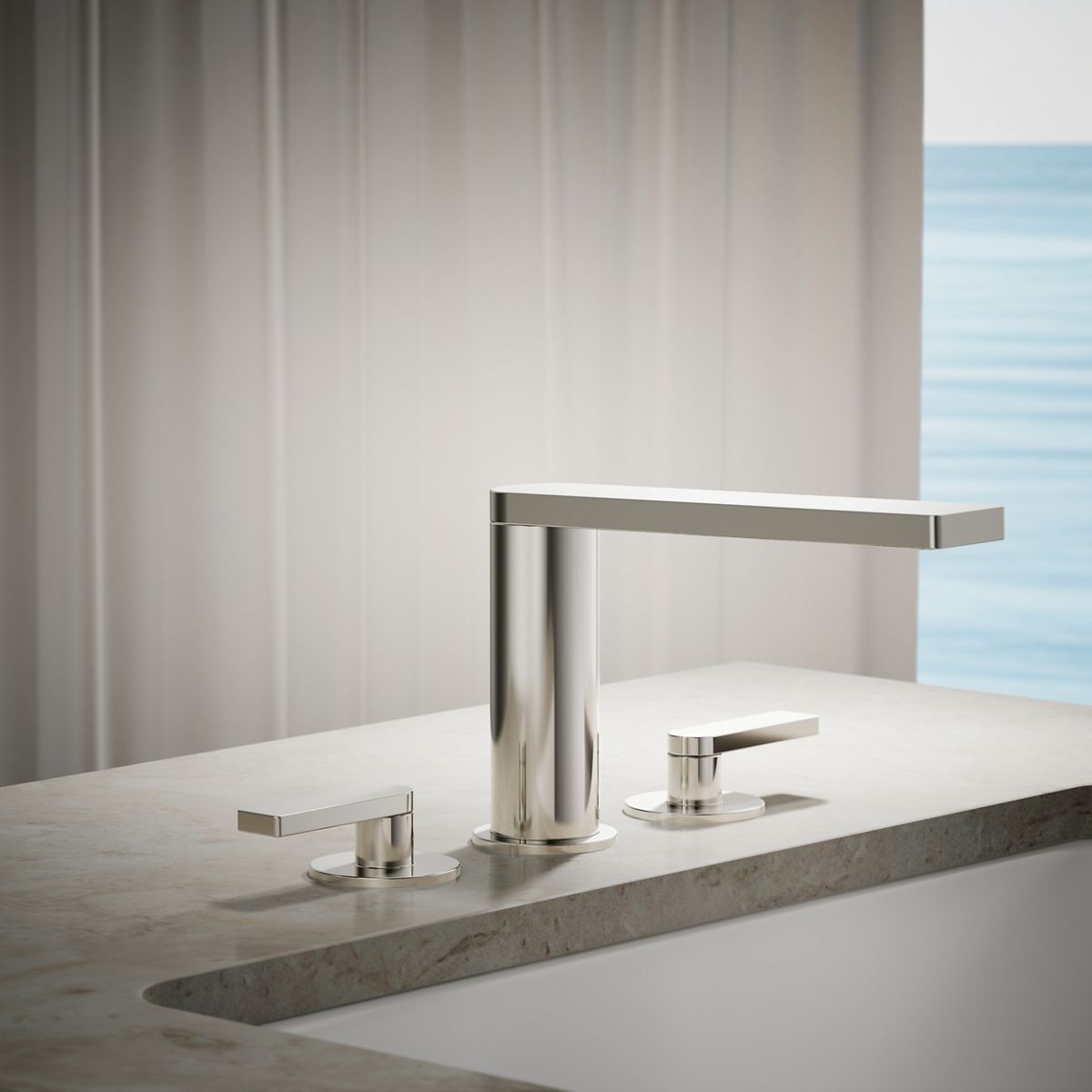 29697-composed-deck-mount-bath-faucet-with-lever-handles-14.jpg Composed® Deck-mount bath faucet with lever handles