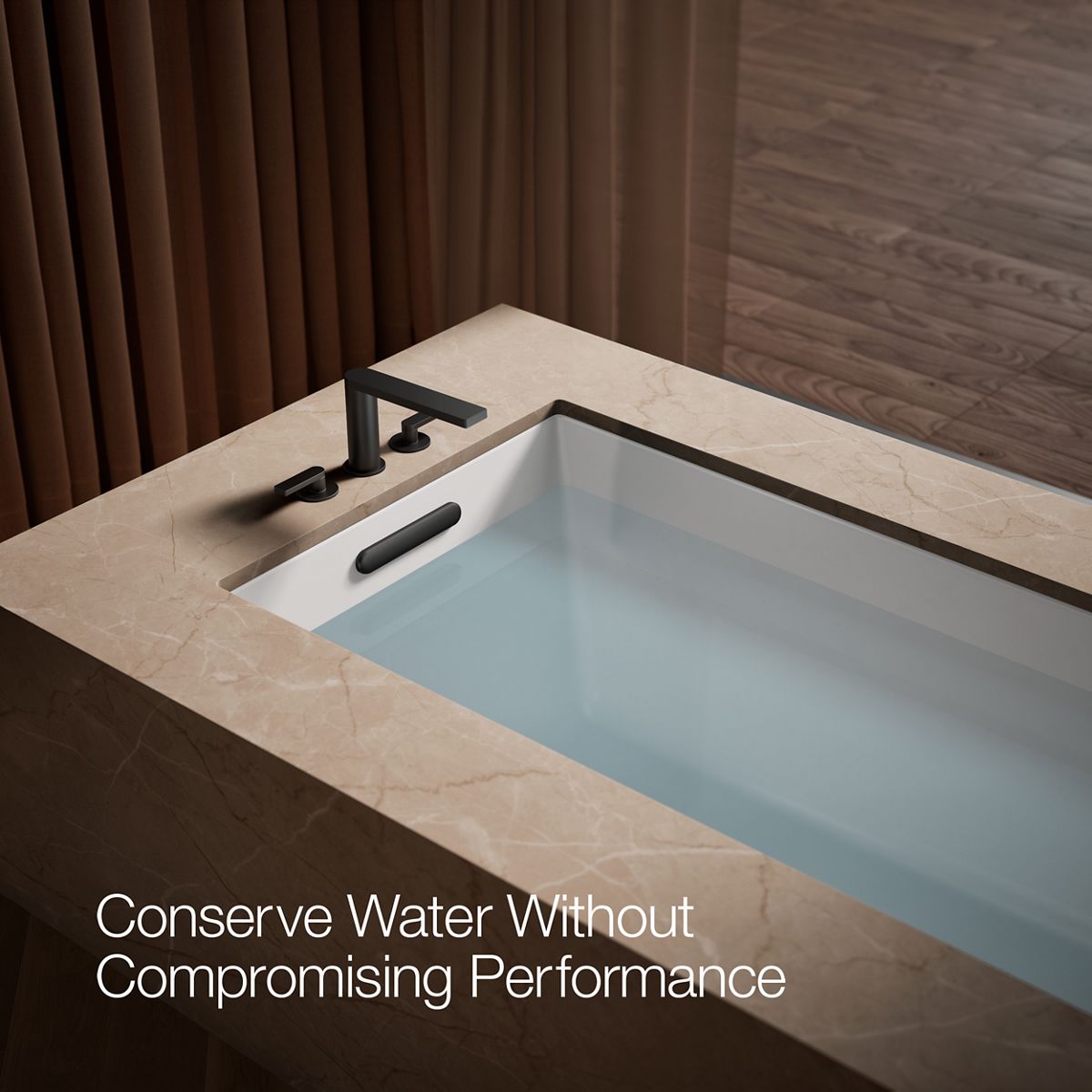 29697-composed-deck-mount-bath-faucet-with-lever-handles-61.jpg Composed® Deck-mount bath faucet with lever handles