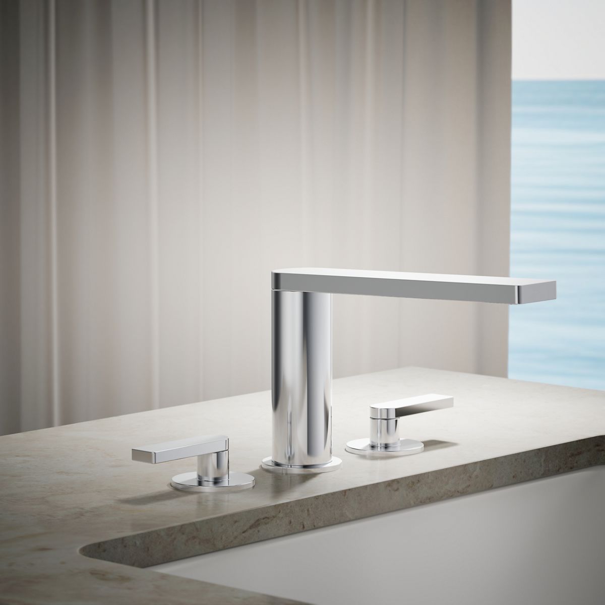 29697-composed-deck-mount-bath-faucet-with-lever-handles-9.jpg Composed® Deck-mount bath faucet with lever handles