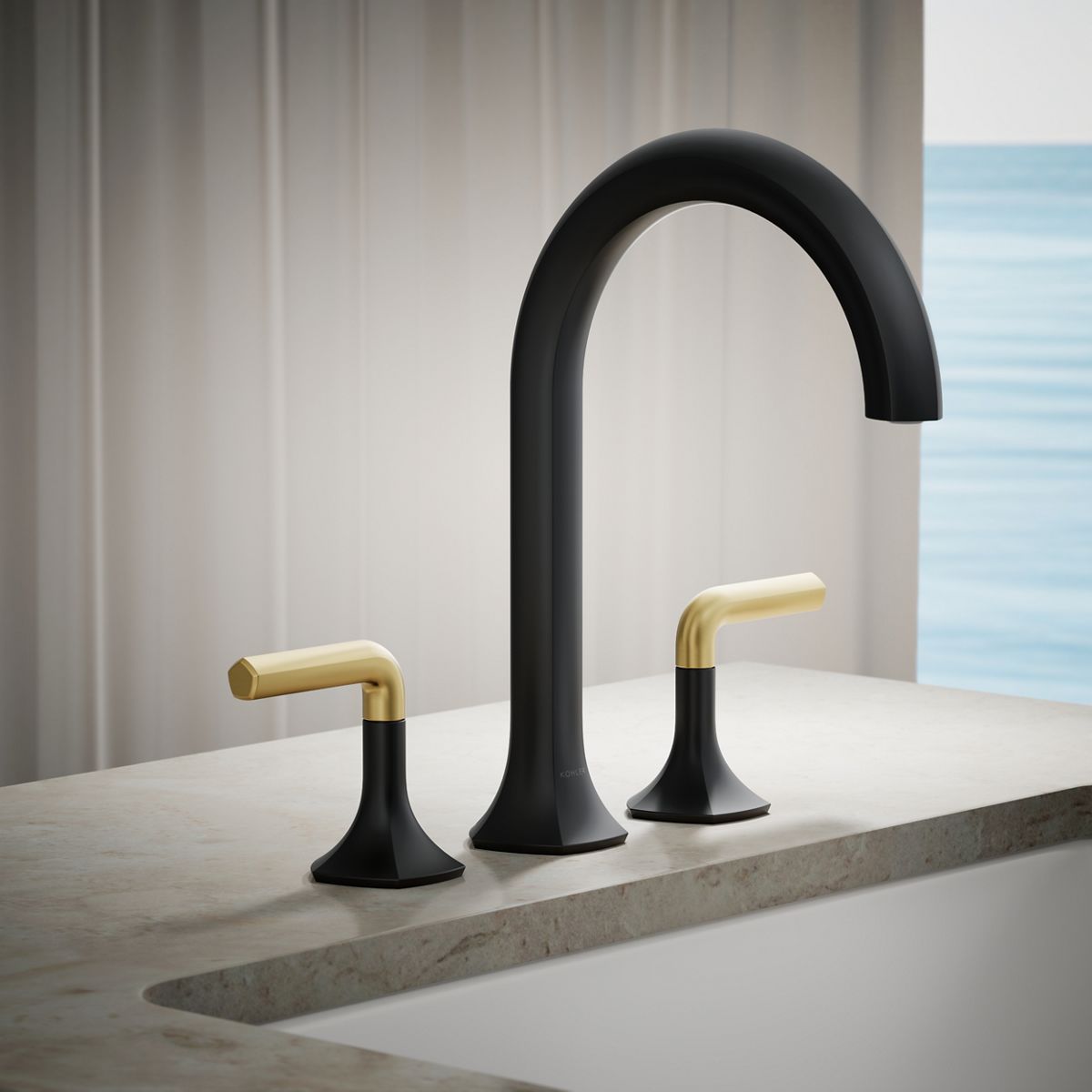 29737-occasion-deck-mount-bath-faucet-handles-with-lever-design-13.jpg Occasion® Deck-mount bath faucet handles with Lever design