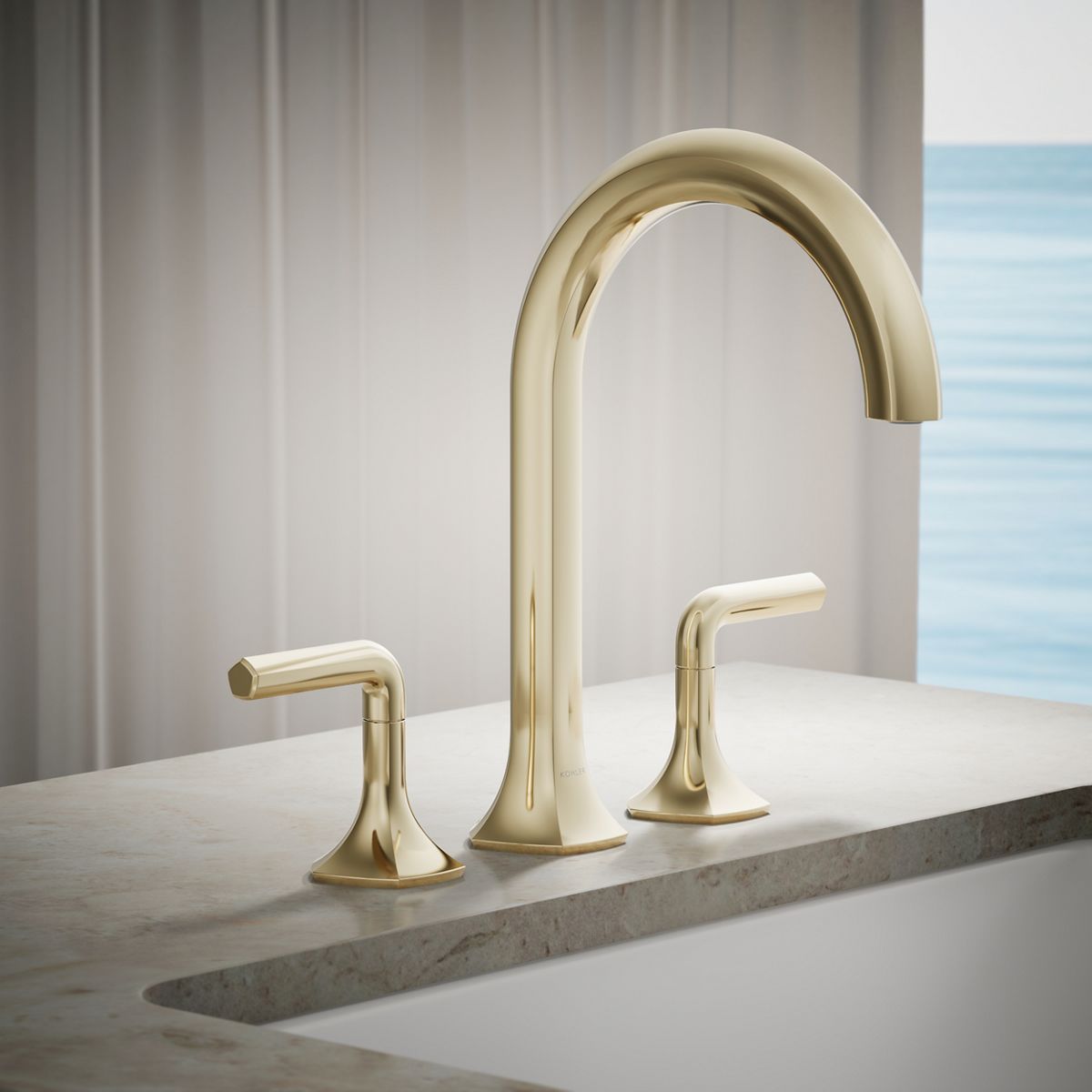 29737-occasion-deck-mount-bath-faucet-handles-with-lever-design-16.jpg Occasion® Deck-mount bath faucet handles with Lever design