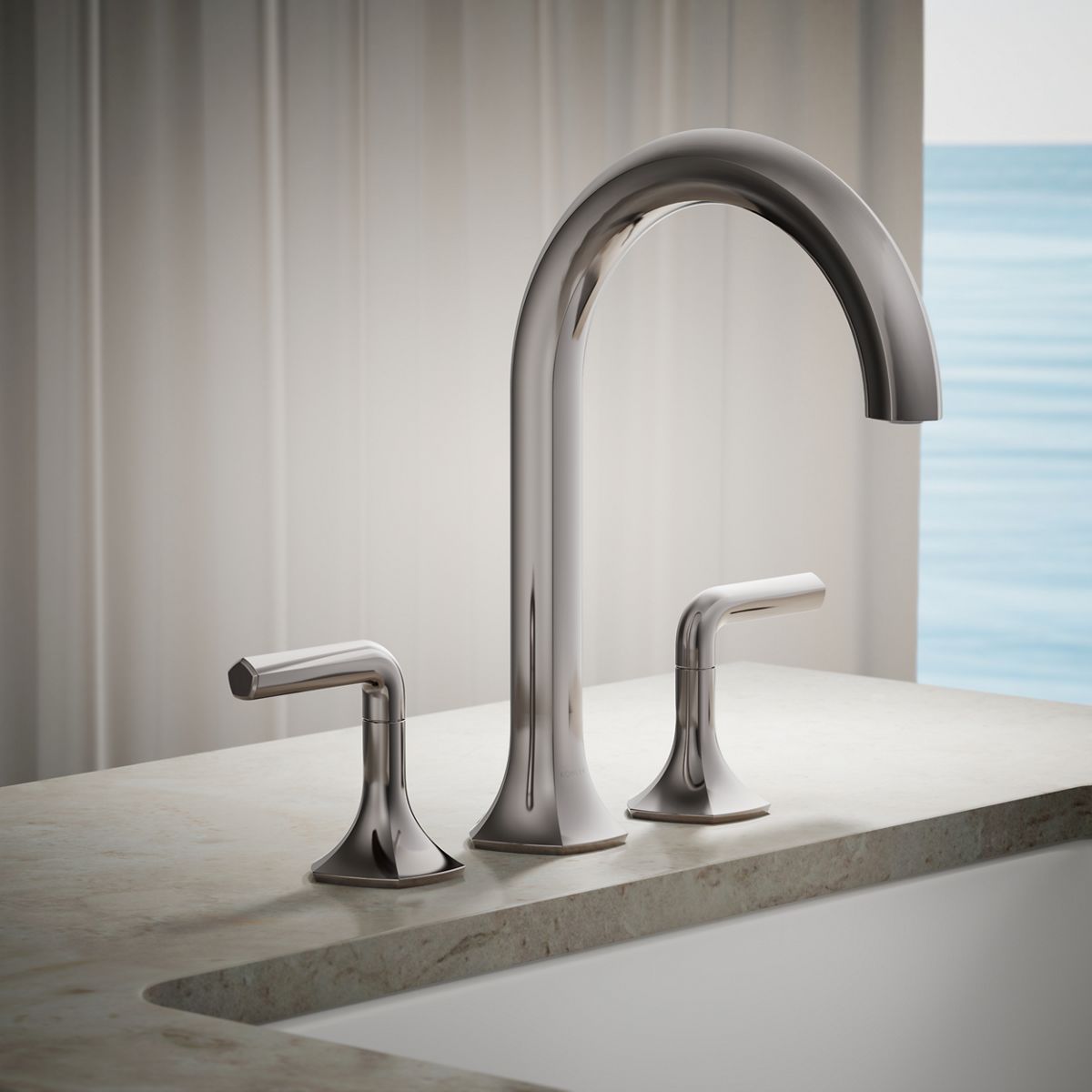 29737-occasion-deck-mount-bath-faucet-handles-with-lever-design-17.jpg Occasion® Deck-mount bath faucet handles with Lever design