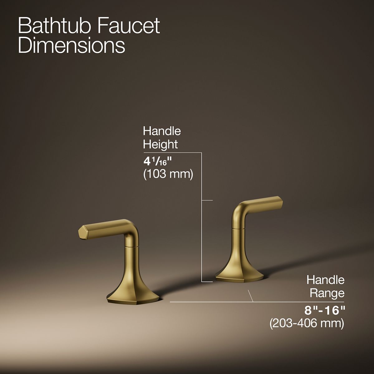 29737-occasion-deck-mount-bath-faucet-handles-with-lever-design-20.jpg Occasion® Deck-mount bath faucet handles with Lever design