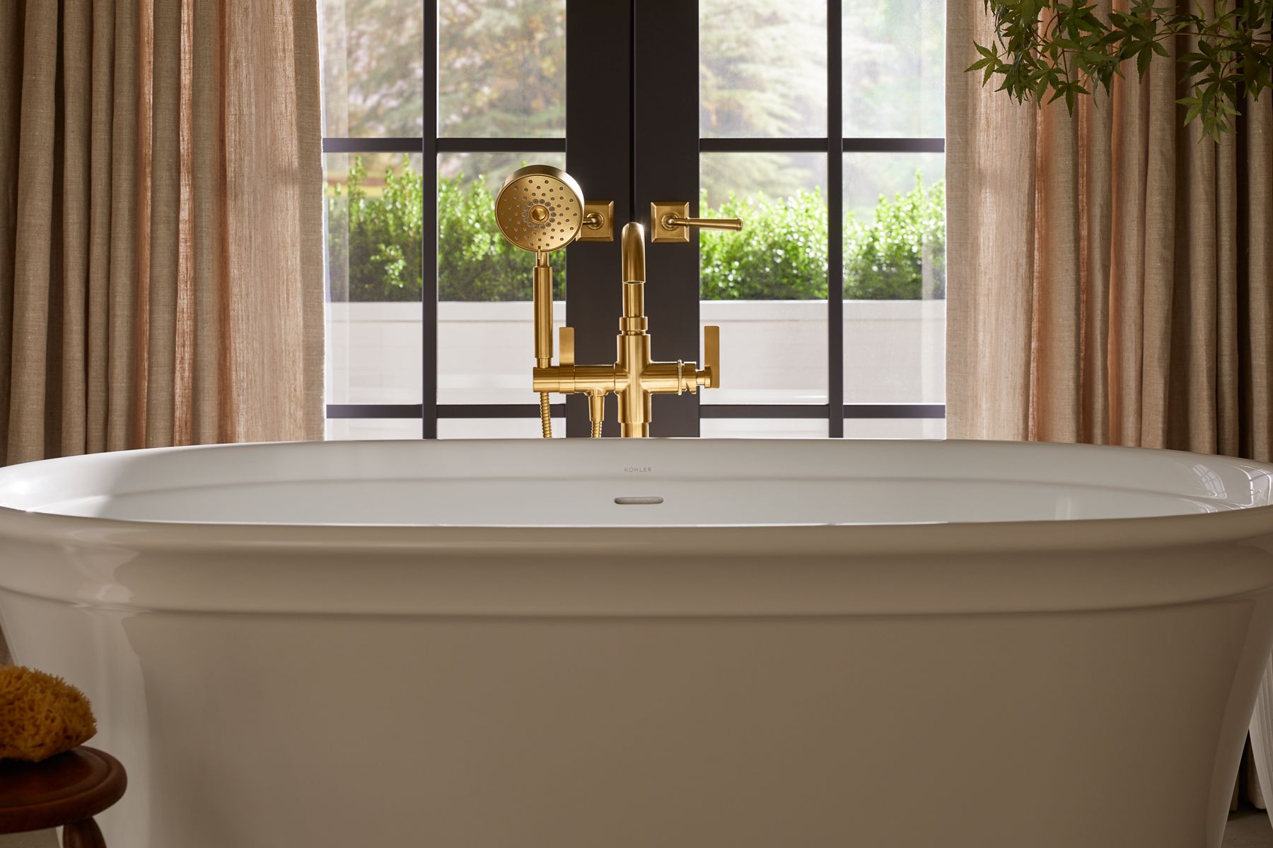 29839-castia-by-studio-mcgee-floor-mount-bath-filler-trim-with-handshower-13.jpg Castia™ by Studio McGee Floor-mount bath filler trim with handshower