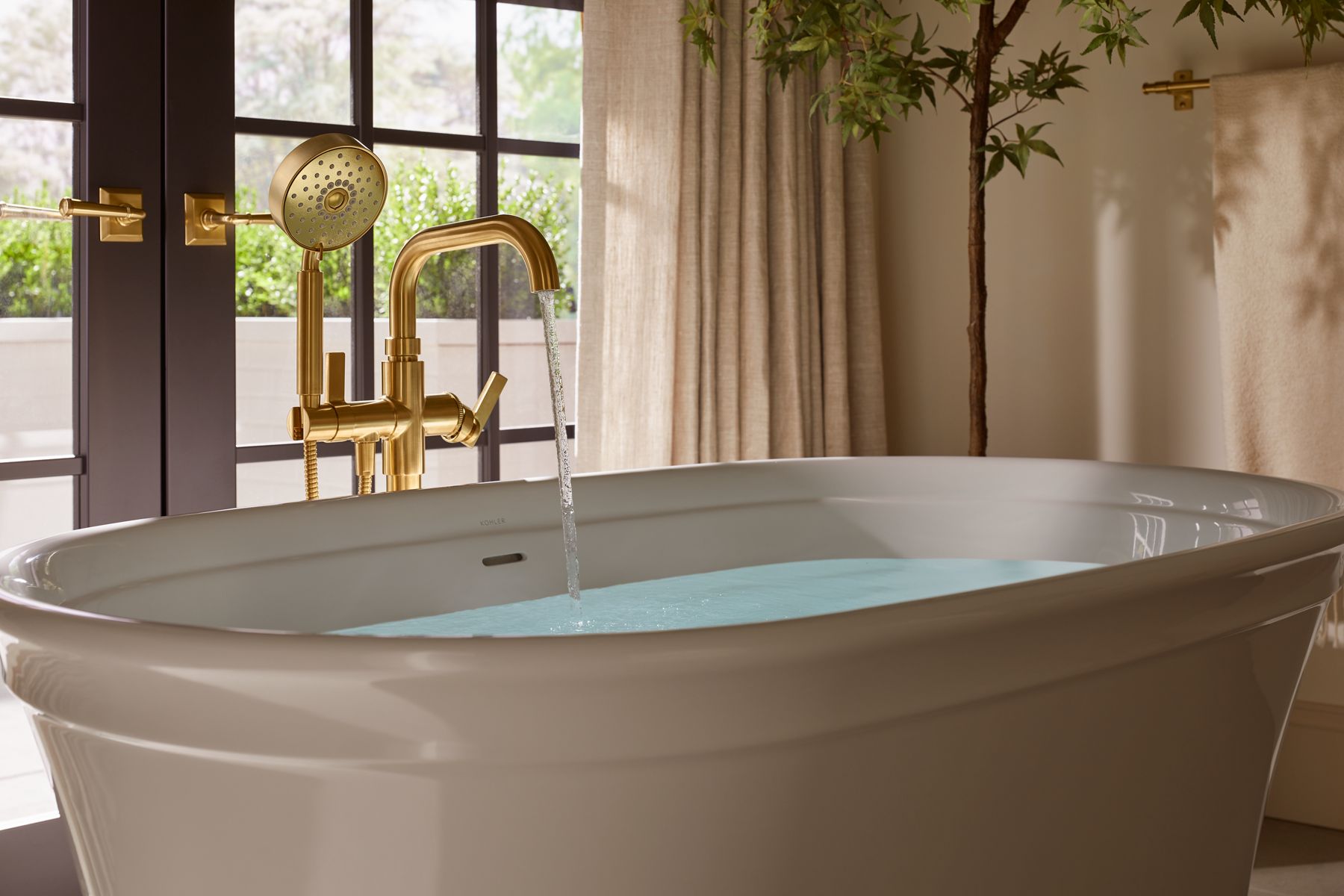 29839-castia-by-studio-mcgee-floor-mount-bath-filler-trim-with-handshower-14.jpg Castia™ by Studio McGee Floor-mount bath filler trim with handshower