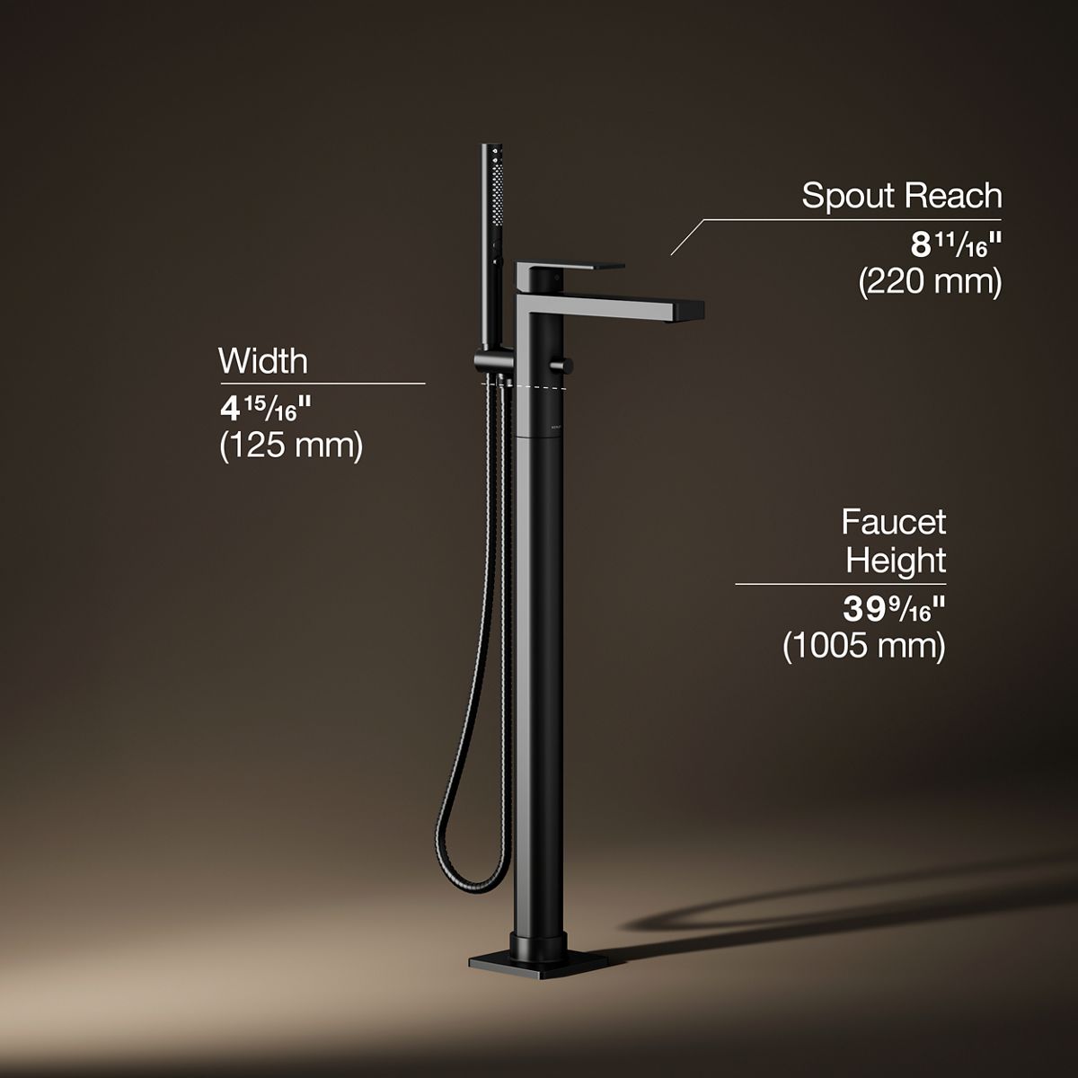 29864-parallel-floor-mount-bath-filler-trim-with-handshower-18.jpg Parallel® Floor-mount bath filler trim with handshower