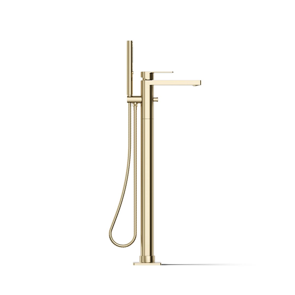 29864-parallel-floor-mount-bath-filler-trim-with-handshower-39.jpg Parallel® Floor-mount bath filler trim with handshower