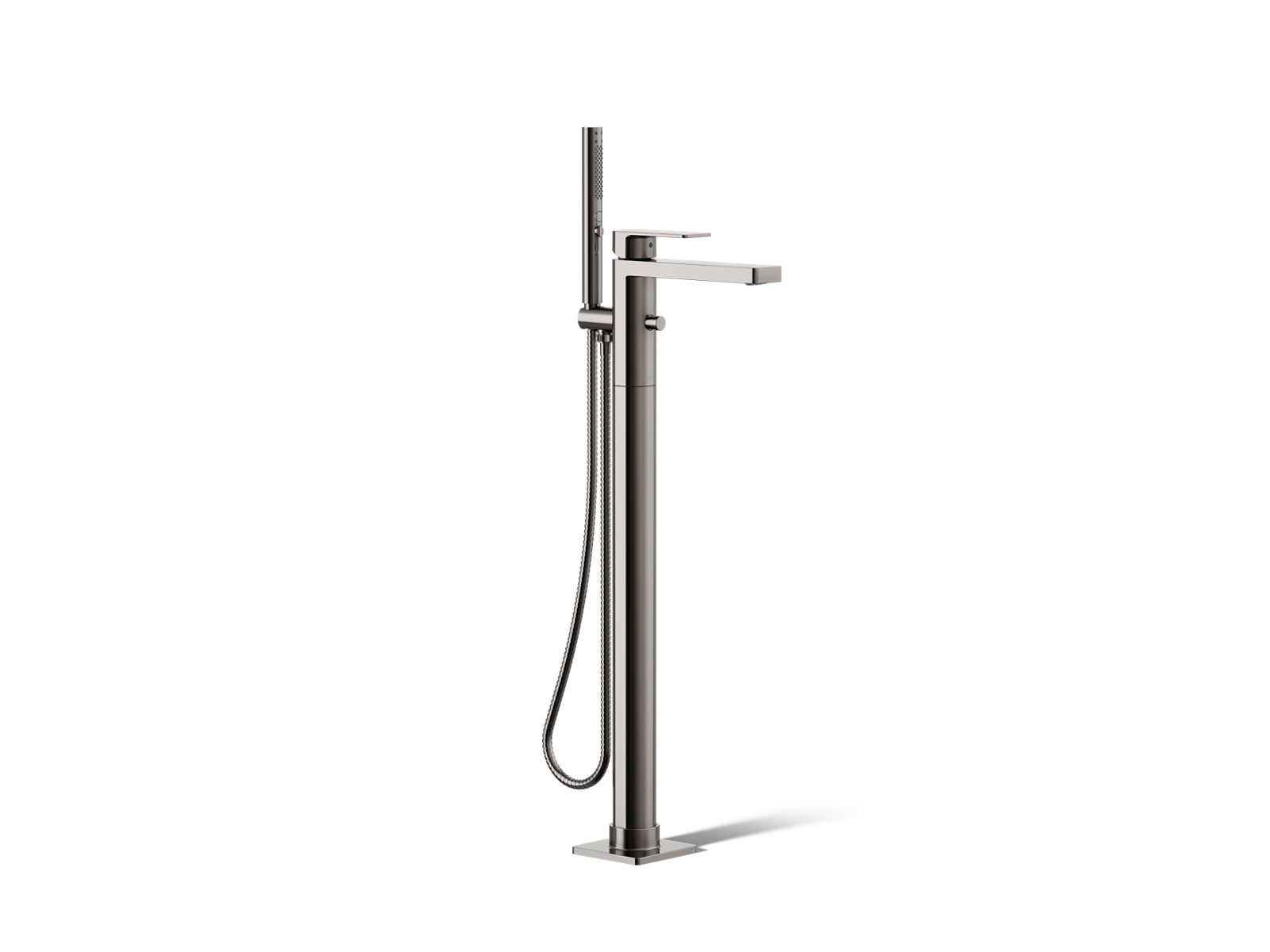 29864-parallel-floor-mount-bath-filler-trim-with-handshower-6.jpg Parallel® Floor-mount bath filler trim with handshower