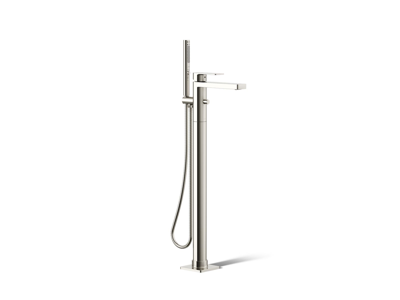 29864-parallel-floor-mount-bath-filler-trim-with-handshower-8.jpg Parallel® Floor-mount bath filler trim with handshower