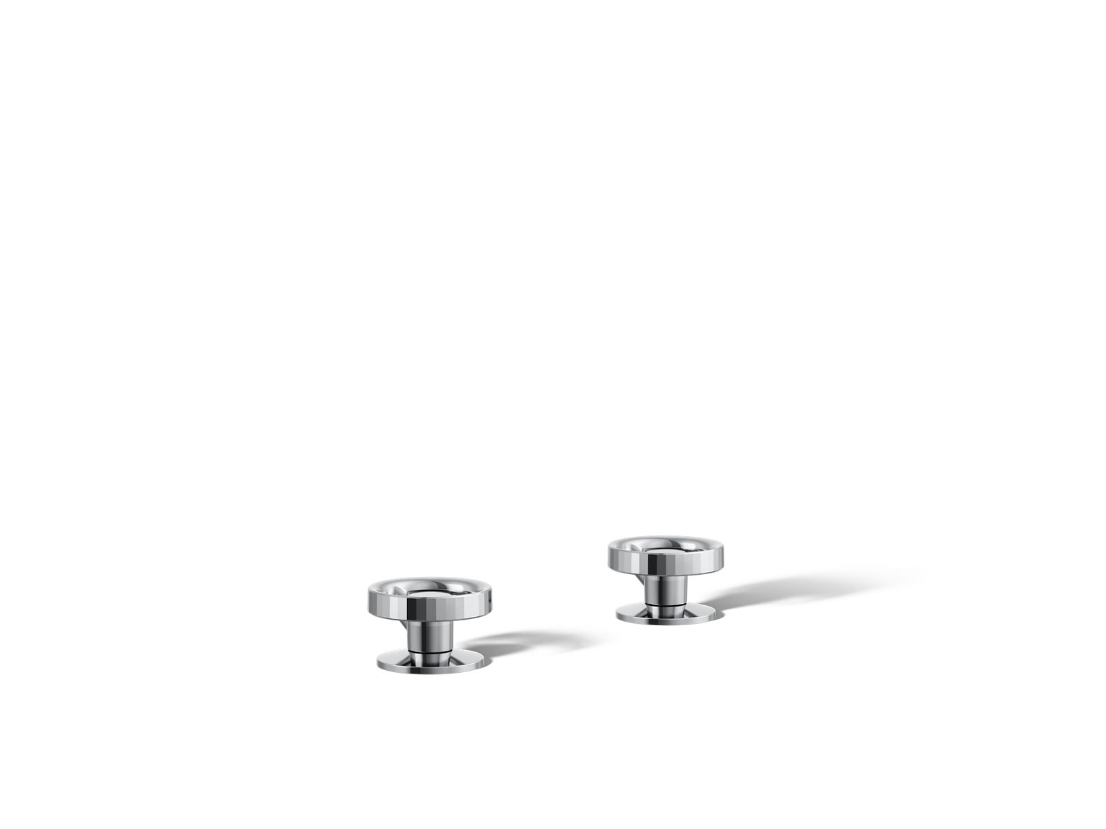 Components® Deck-mount bath faucet handles with Industrial design