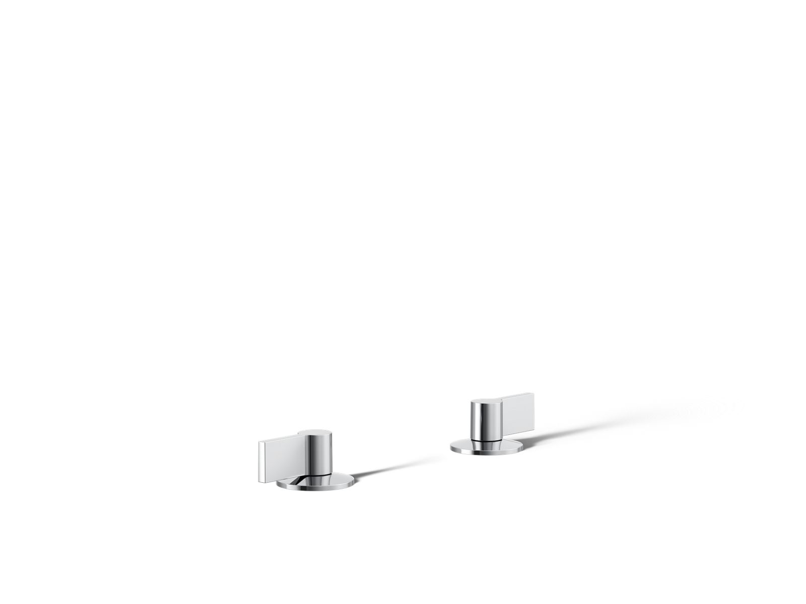 Components® Deck-mount bath faucet handles with Lever design