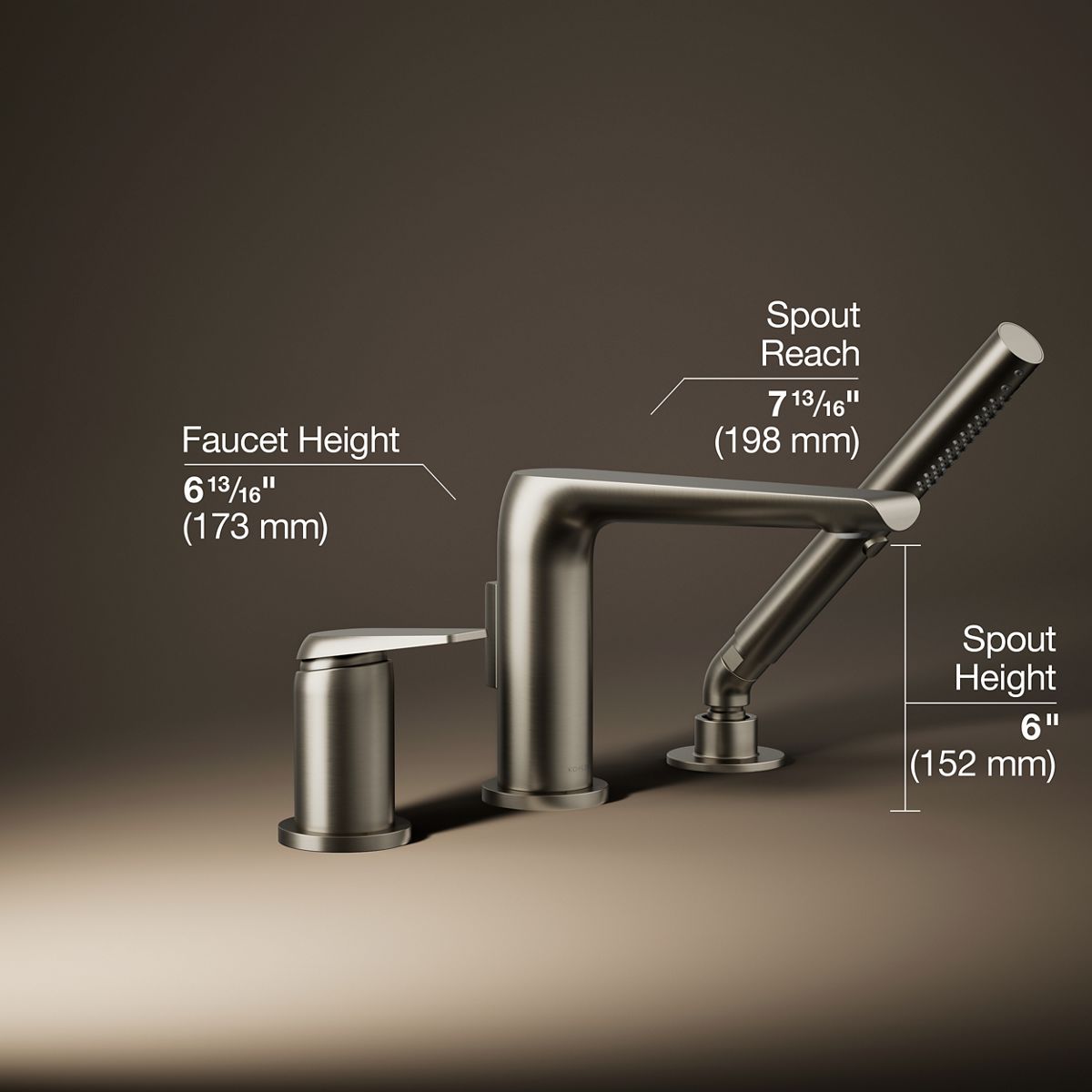 29920-avid-deck-mount-bath-faucet-with-handshower-10.jpg Avid® Deck-mount bath faucet with handshower