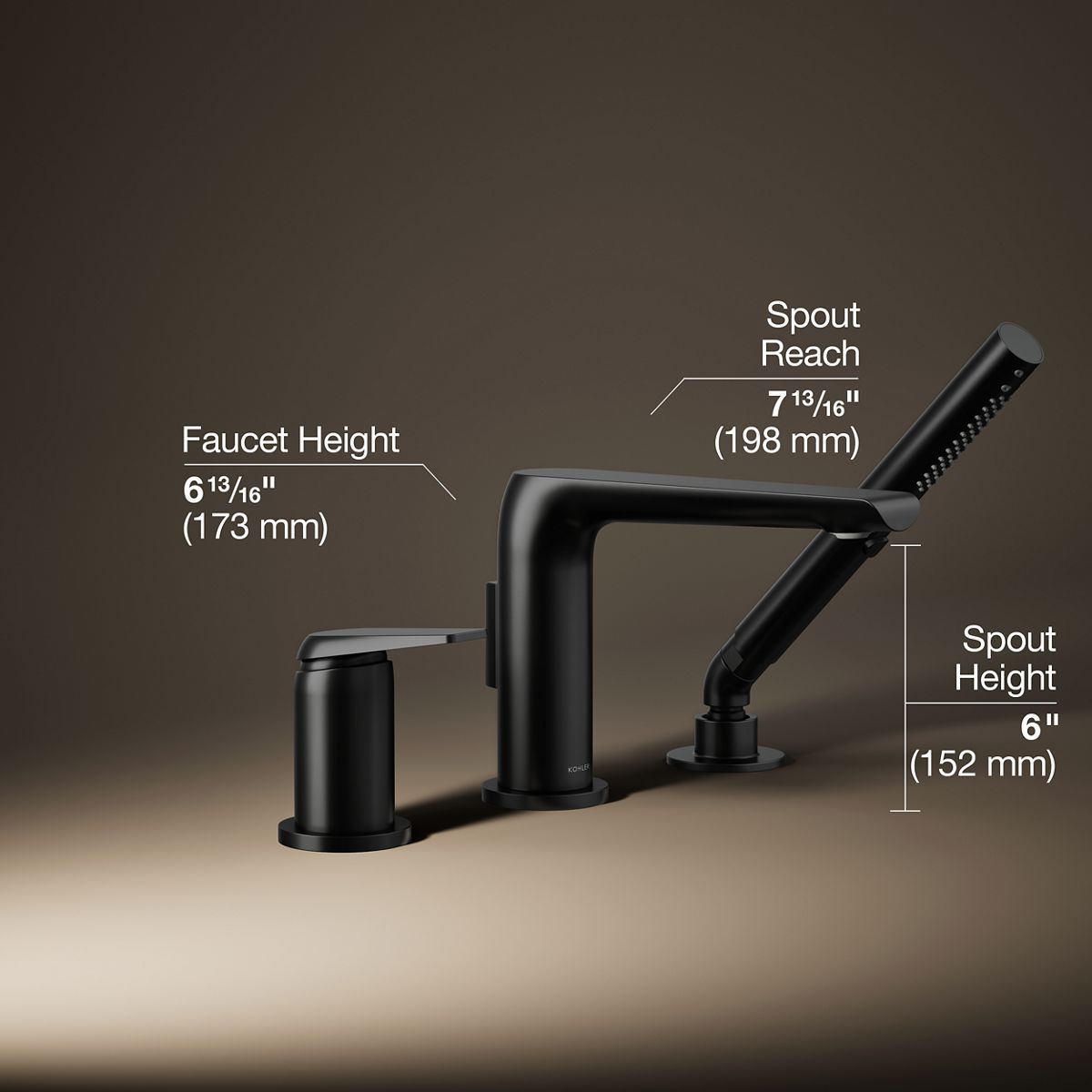 29920-avid-deck-mount-bath-faucet-with-handshower-11.jpg Avid® Deck-mount bath faucet with handshower