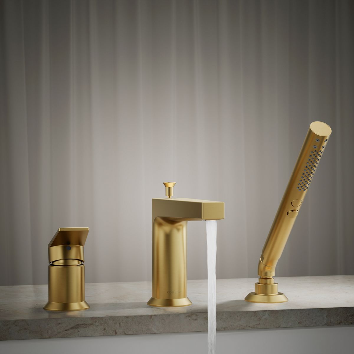 29926-taut-deck-mount-bath-faucet-with-handshower-15.jpg Taut® Deck-mount bath faucet with handshower