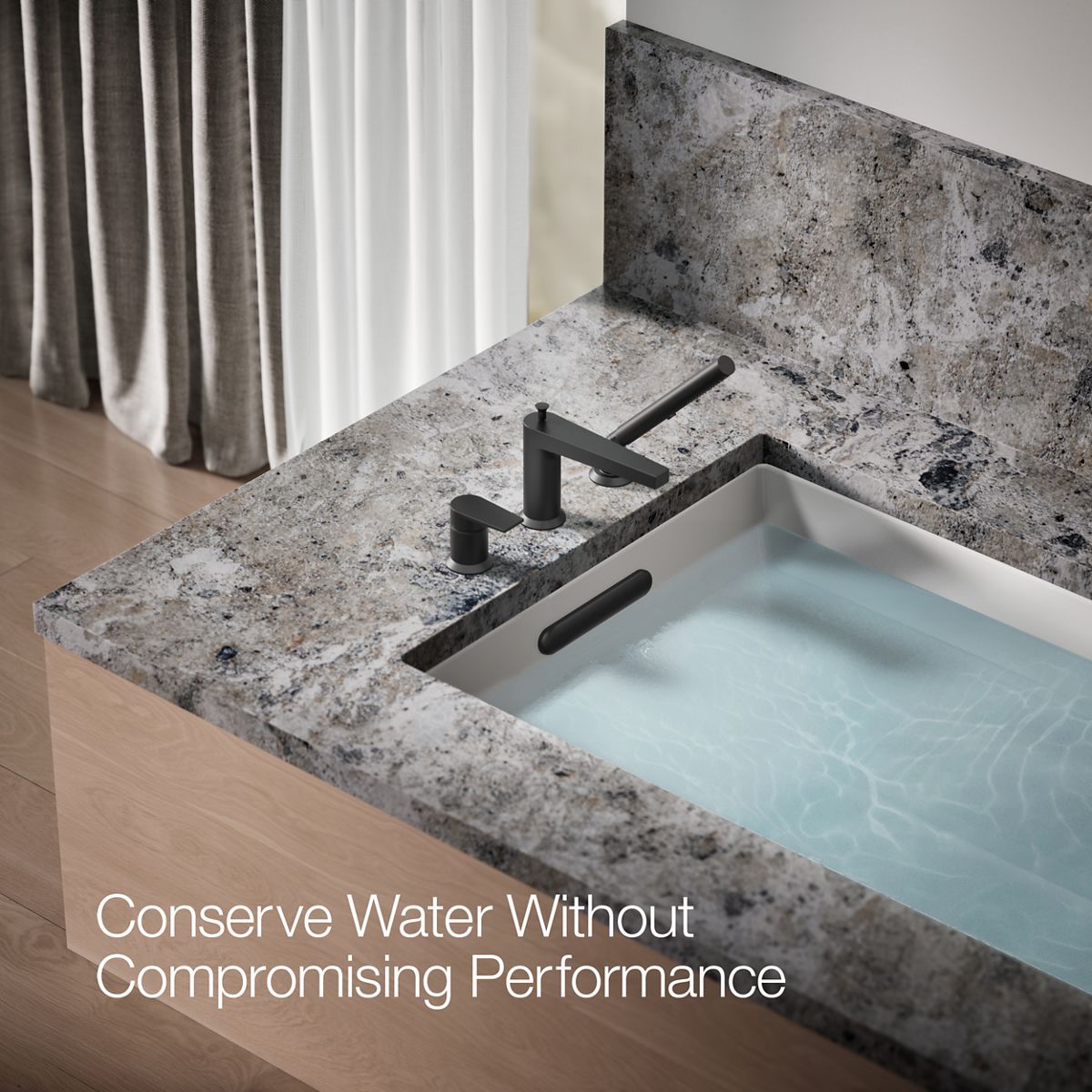 29926-taut-deck-mount-bath-faucet-with-handshower-34.jpg Taut® Deck-mount bath faucet with handshower