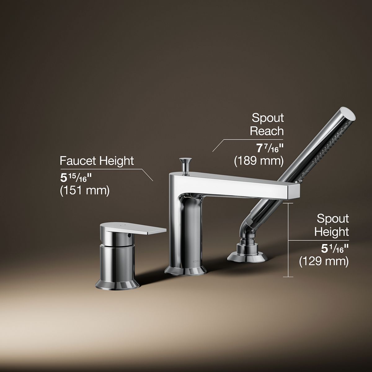 29926-taut-deck-mount-bath-faucet-with-handshower-9.jpg Taut® Deck-mount bath faucet with handshower