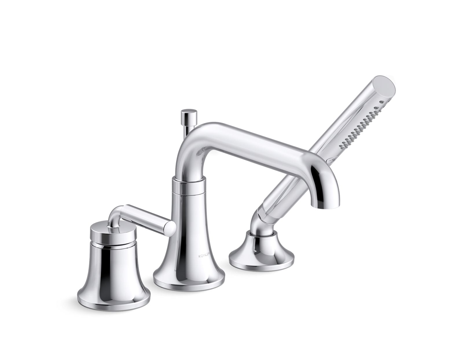 Tone™ Deck-mount bath faucet with handshower