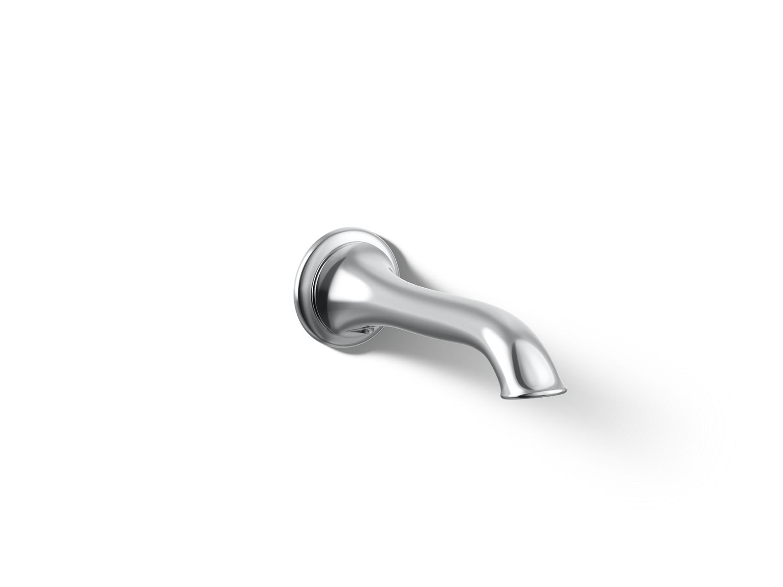 Artifacts® Wall-mount bath spout with flare design