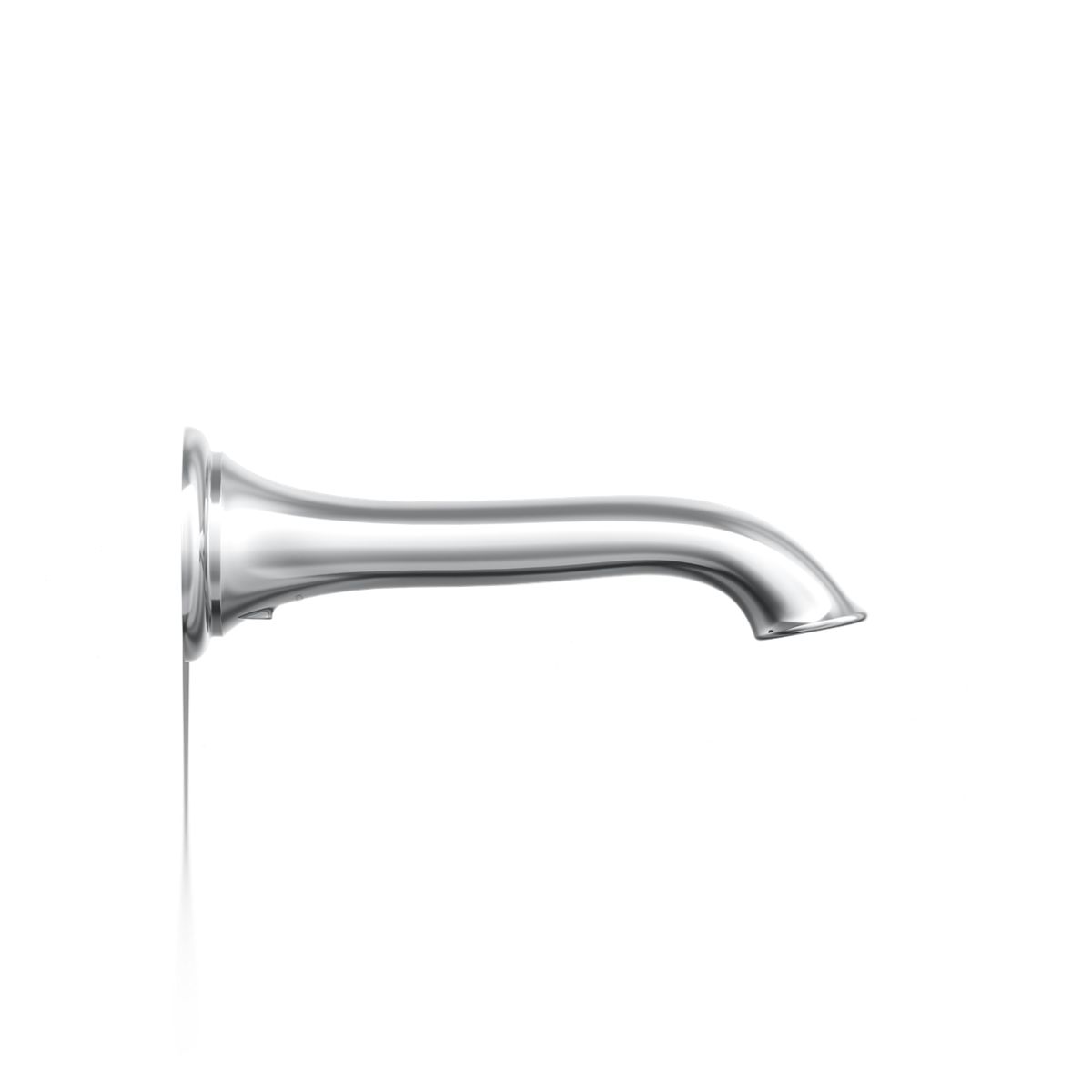 30114-artifacts-wall-mount-bath-spout-with-flare-design-35.jpg Artifacts® Wall-mount bath spout with flare design