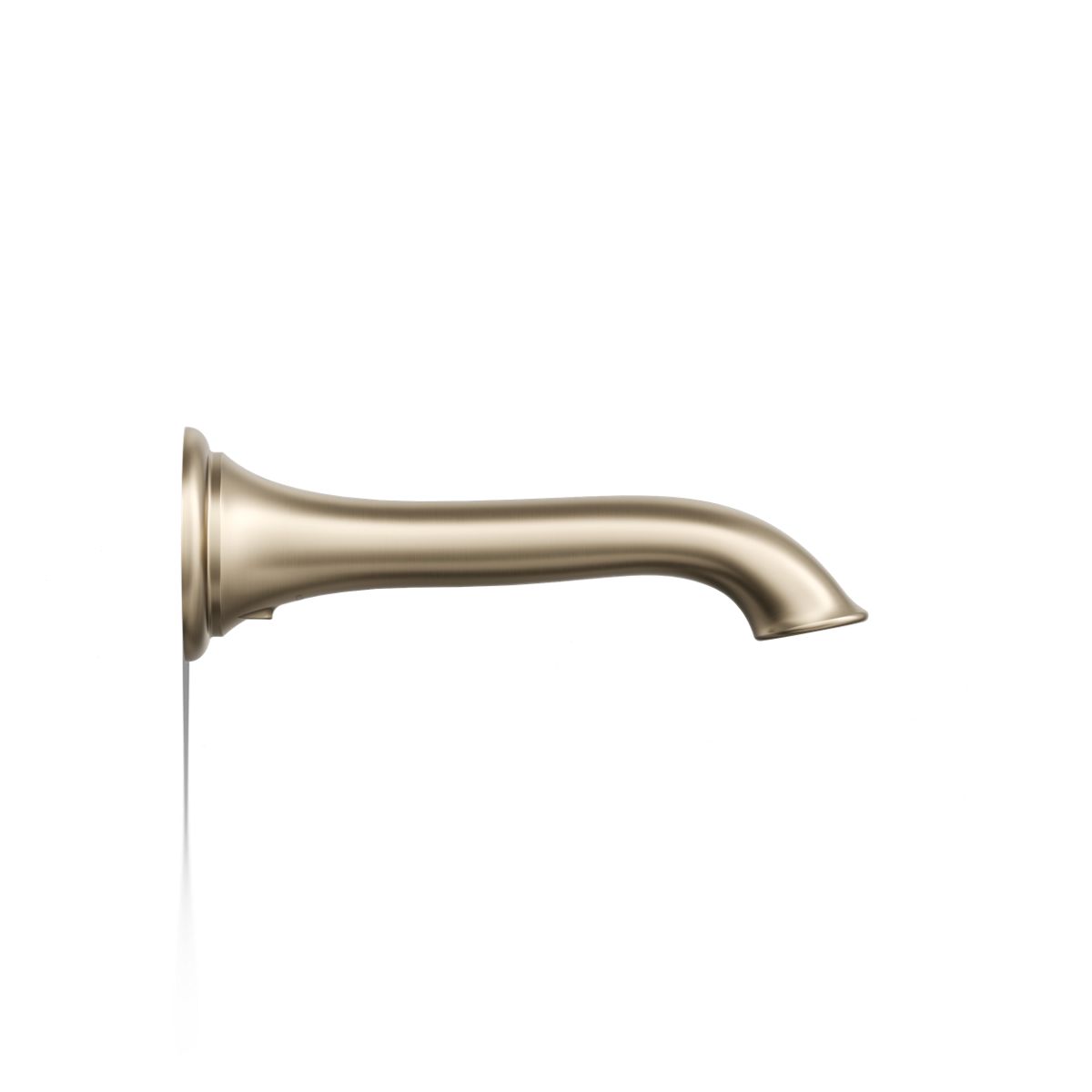 30114-artifacts-wall-mount-bath-spout-with-flare-design-38.jpg Artifacts® Wall-mount bath spout with flare design