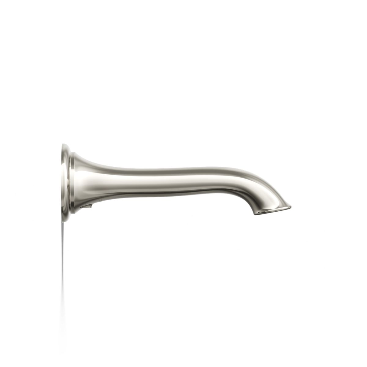 30114-artifacts-wall-mount-bath-spout-with-flare-design-39.jpg Artifacts® Wall-mount bath spout with flare design
