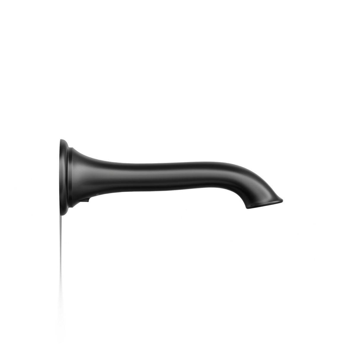 30114-artifacts-wall-mount-bath-spout-with-flare-design-40.jpg Artifacts® Wall-mount bath spout with flare design