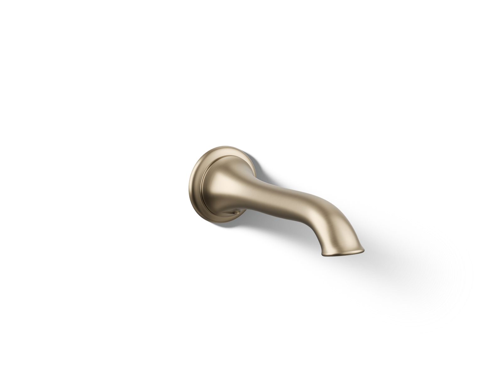 30114-artifacts-wall-mount-bath-spout-with-flare-design-5.jpg Artifacts® Wall-mount bath spout with flare design