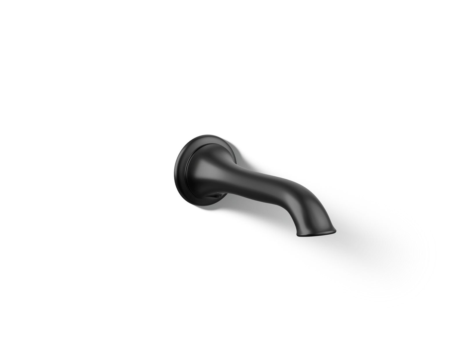 30114-artifacts-wall-mount-bath-spout-with-flare-design-8.jpg Artifacts® Wall-mount bath spout with flare design