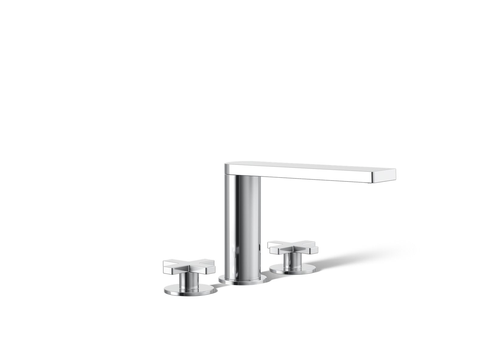 Composed® Deck-mount bath faucet with cross handles