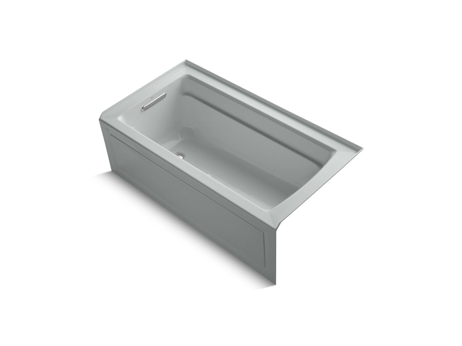 3019-archer-60-x-32-alcove-bubblemassage-air-bath-with-integral-apron-bask-heated-surface-and-left-hand-drain-7.jpg Archer® 60" x 32" alcove BubbleMassage™ air bath with integral apron, Bask® heated surface, and left-hand drain