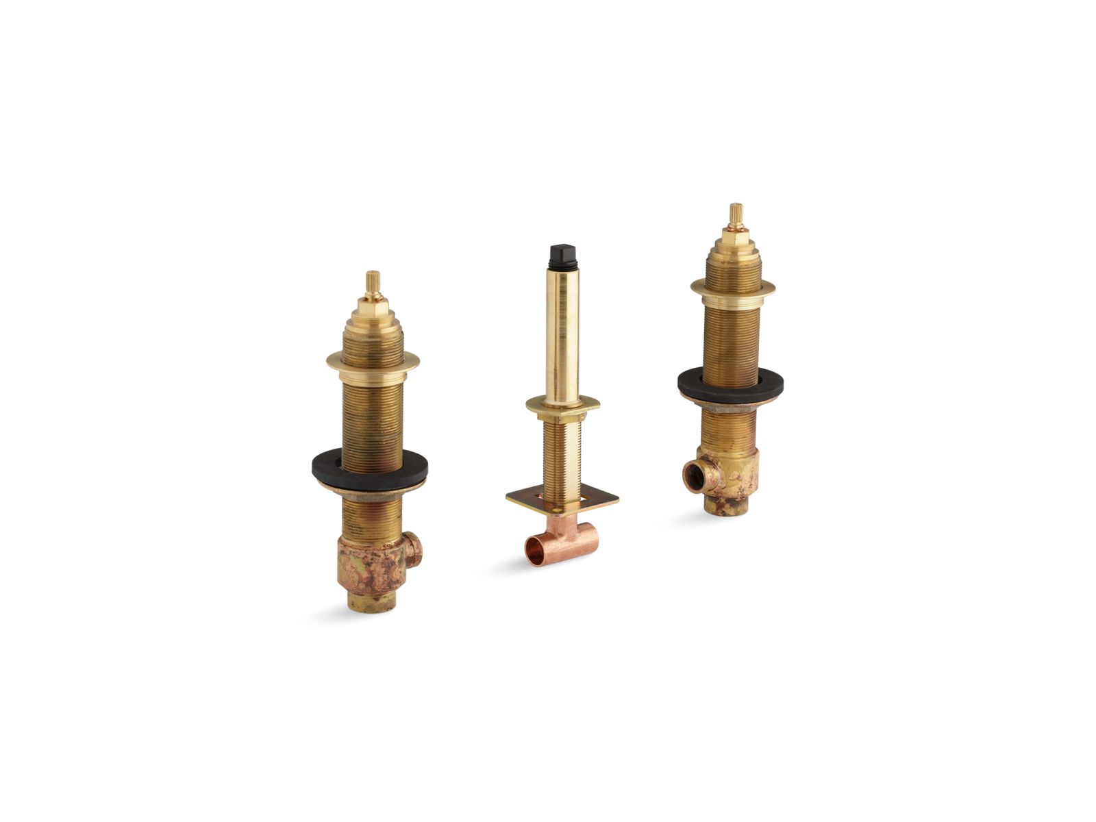 3/4" ceramic high-flow valve system