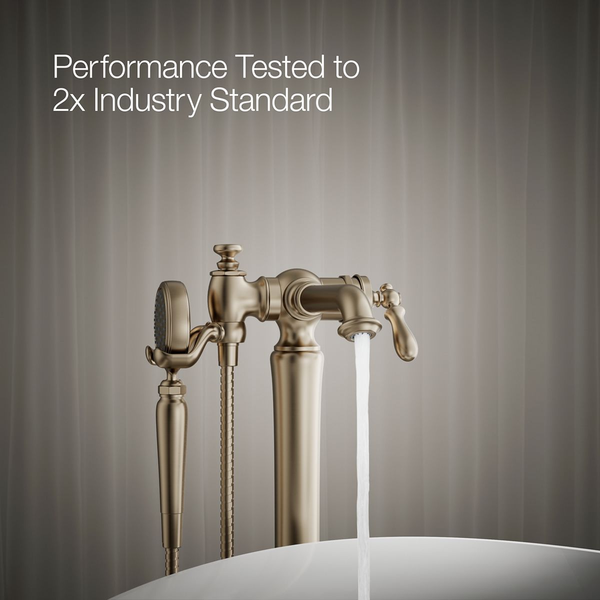 30342-artifacts-floor-mount-bath-filler-trim-with-handshower-30.jpg Artifacts® Floor-mount bath filler trim with handshower