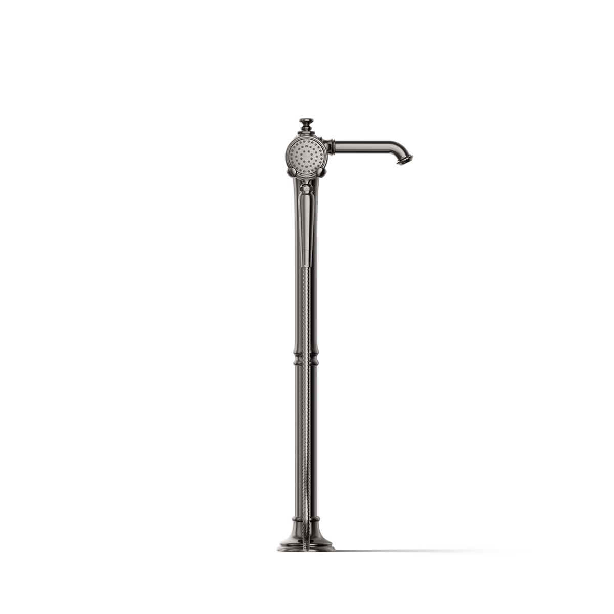 30342-artifacts-floor-mount-bath-filler-trim-with-handshower-42.jpg Artifacts® Floor-mount bath filler trim with handshower