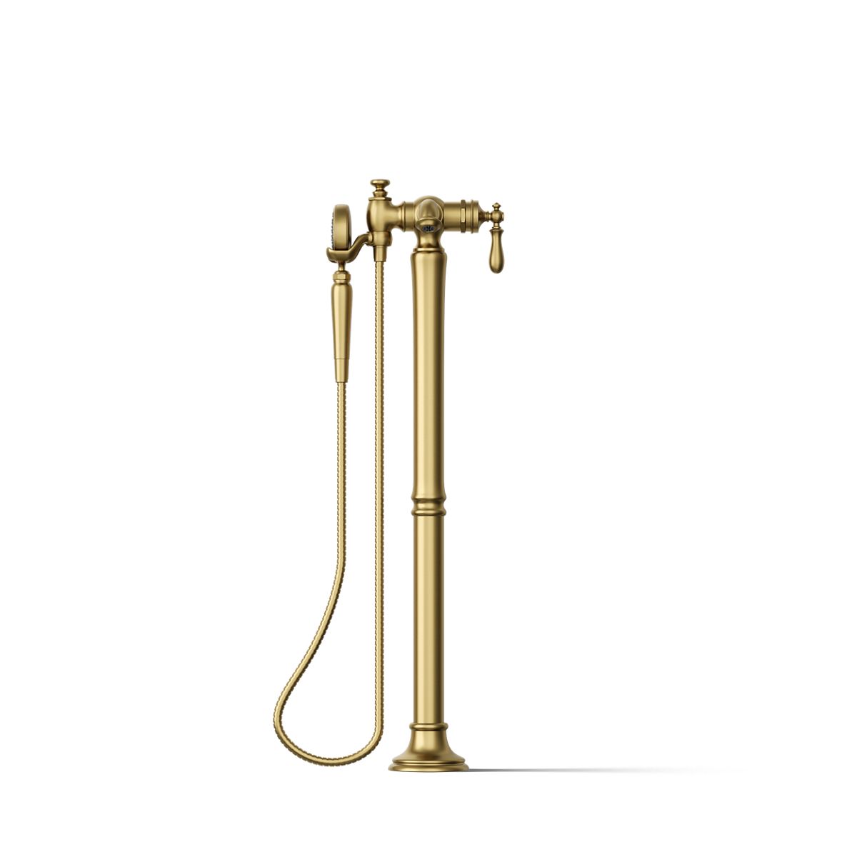 30342-artifacts-floor-mount-bath-filler-trim-with-handshower-44.jpg Artifacts® Floor-mount bath filler trim with handshower