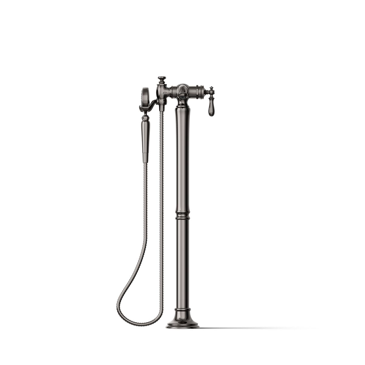 30342-artifacts-floor-mount-bath-filler-trim-with-handshower-50.jpg Artifacts® Floor-mount bath filler trim with handshower