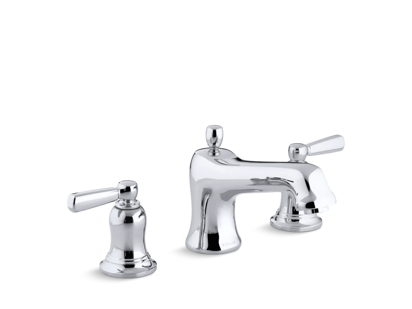 Bancroft® Deck-mount bath faucet trim with diverter