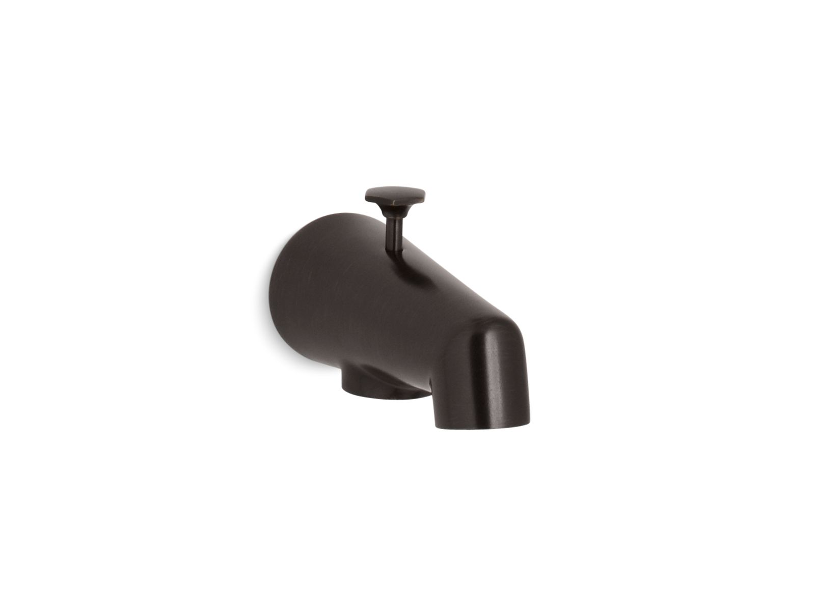 Antique 4-7/8" diverter bath spout