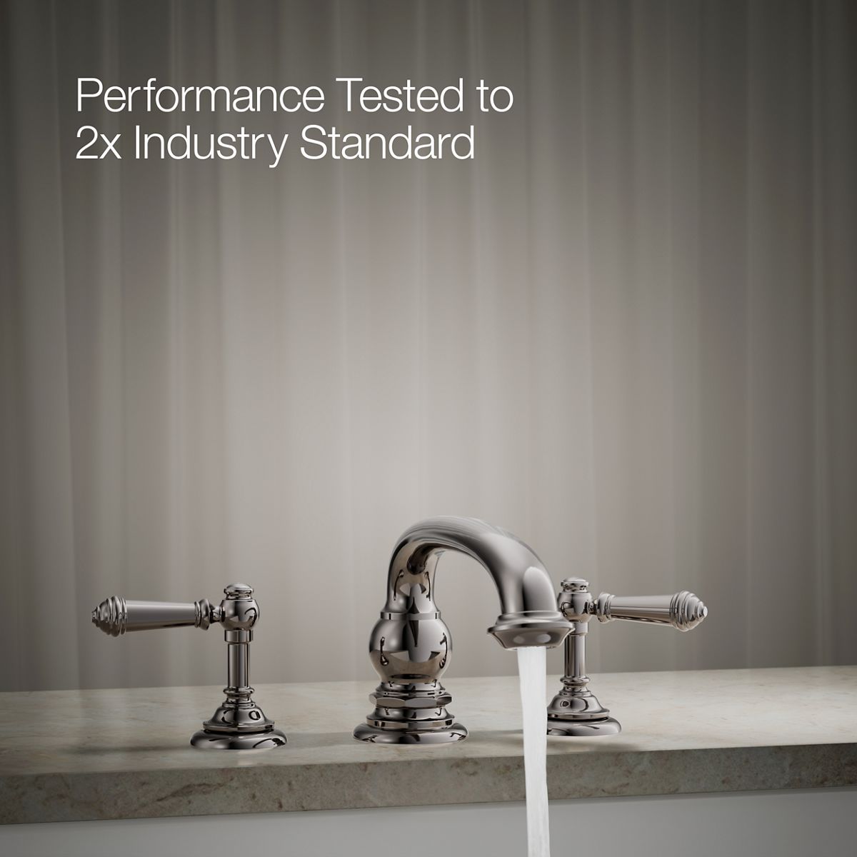 30468-artifacts-deck-mount-bath-faucet-handle-trim-with-lever-design-33.jpg Artifacts® Deck-mount bath faucet handle trim with Lever design