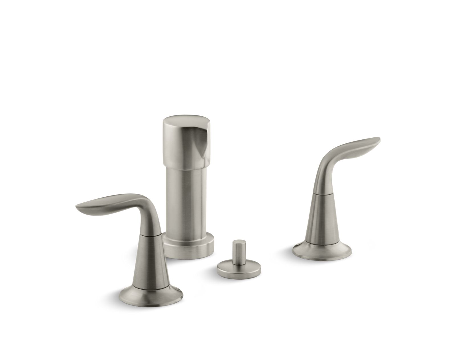Refinia® Vertical spray bidet faucet with lever handles